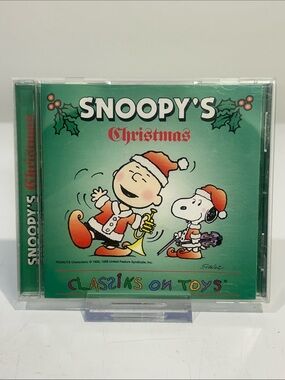 🤯5 for $20🤯 Snoopy’s Classiks On Toys “Christmas” CD [Classical Pop Childrens]
